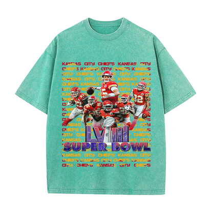 RDMCLOTHINGART tapestry hoodie SUPERBOWL HEAVY WEIGHT COTTON TEE-9219