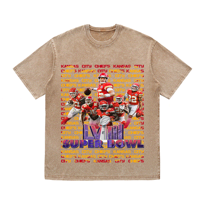 RDMCLOTHINGART tapestry hoodie SUPERBOWL HEAVY WEIGHT COTTON TEE-9219