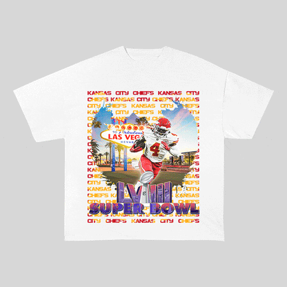 RDMCLOTHINGART tapestry hoodie SUPERBOWL HEAVY WEIGHT COTTON TEE-9221