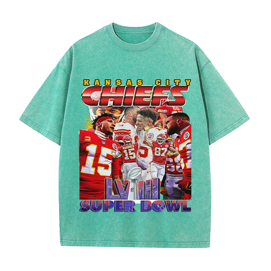 SUPERBOWL HEAVY WEIGHT COTTON TEE-9222