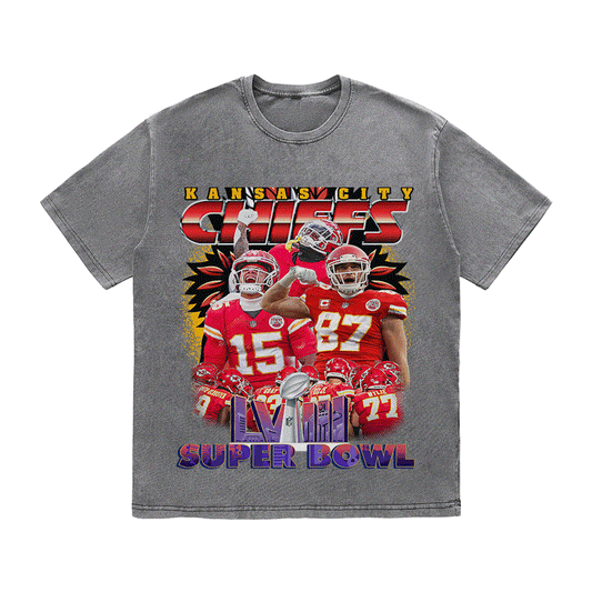 SUPERBOWL HEAVY WEIGHT COTTON TEE-9224