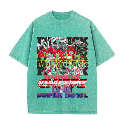 RDMCLOTHINGART tapestry hoodie SUPERBOWL HEAVY WEIGHT COTTON TEE-9228