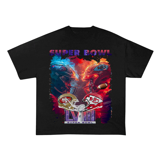 SUPERBOWL21 HEAVY WEIGHT COTTON TEE-9211