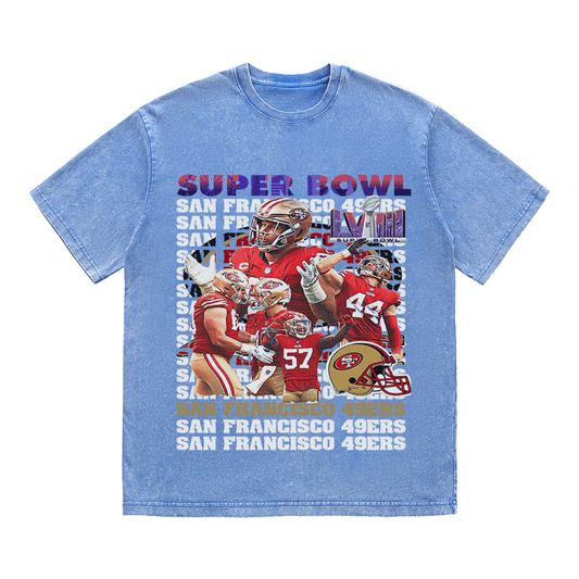 SUPERBOWL23 HEAVY WEIGHT COTTON TEE-9213