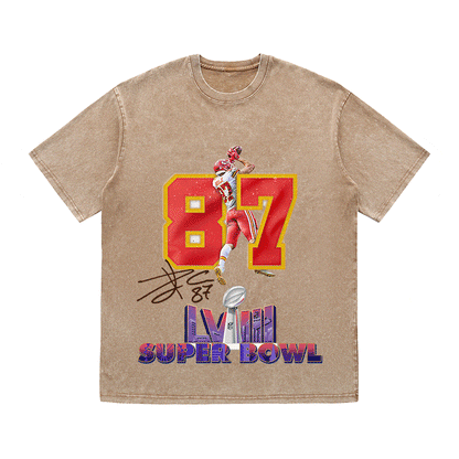 RDMCLOTHINGART tapestry hoodie SUPERBOWL30 HEAVY WEIGHT COTTON TEE-9220