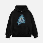 RDMCLOTHINGART tapestry hoodie SUPERSAIYAN BLUE TAPESTRY PATCH HOODIE-9074