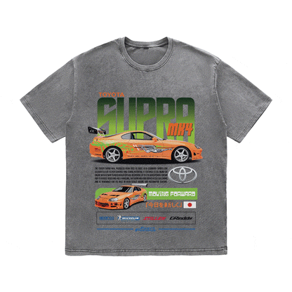 RDMCLOTHINGART tapestry hoodie SUPRA HEAVY WEIGHT COTTON TEE-8847