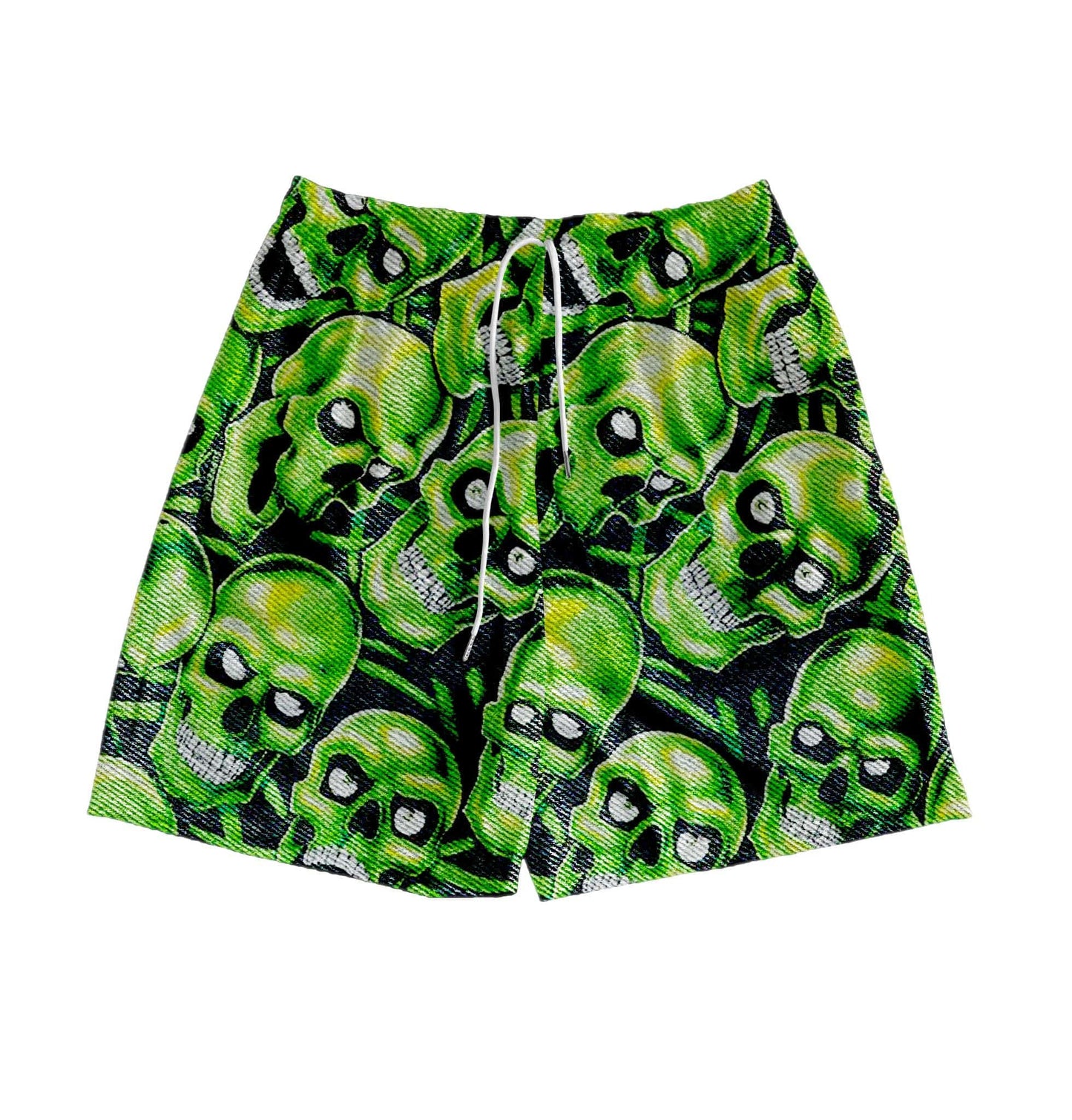 RDMCLOTHINGART tapestry hoodie SUPREME GREEN SKULL TAPESTRY SHORTS