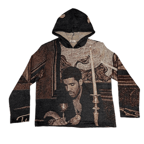 RDMCLOTHINGART tapestry hoodie Take Care Tapestry