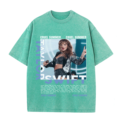 RDMCLOTHINGART tapestry hoodie TAYLOR HEAVY WEIGHT COTTON TEE-9022
