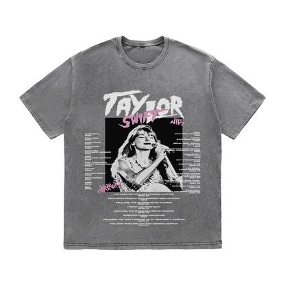 RDMCLOTHINGART tapestry hoodie TAYLOR SWIFT HEAVY WEIGHT COTTON TEE-8920