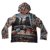 RDMCLOTHINGART tapestry hoodie Teenage Tapestry