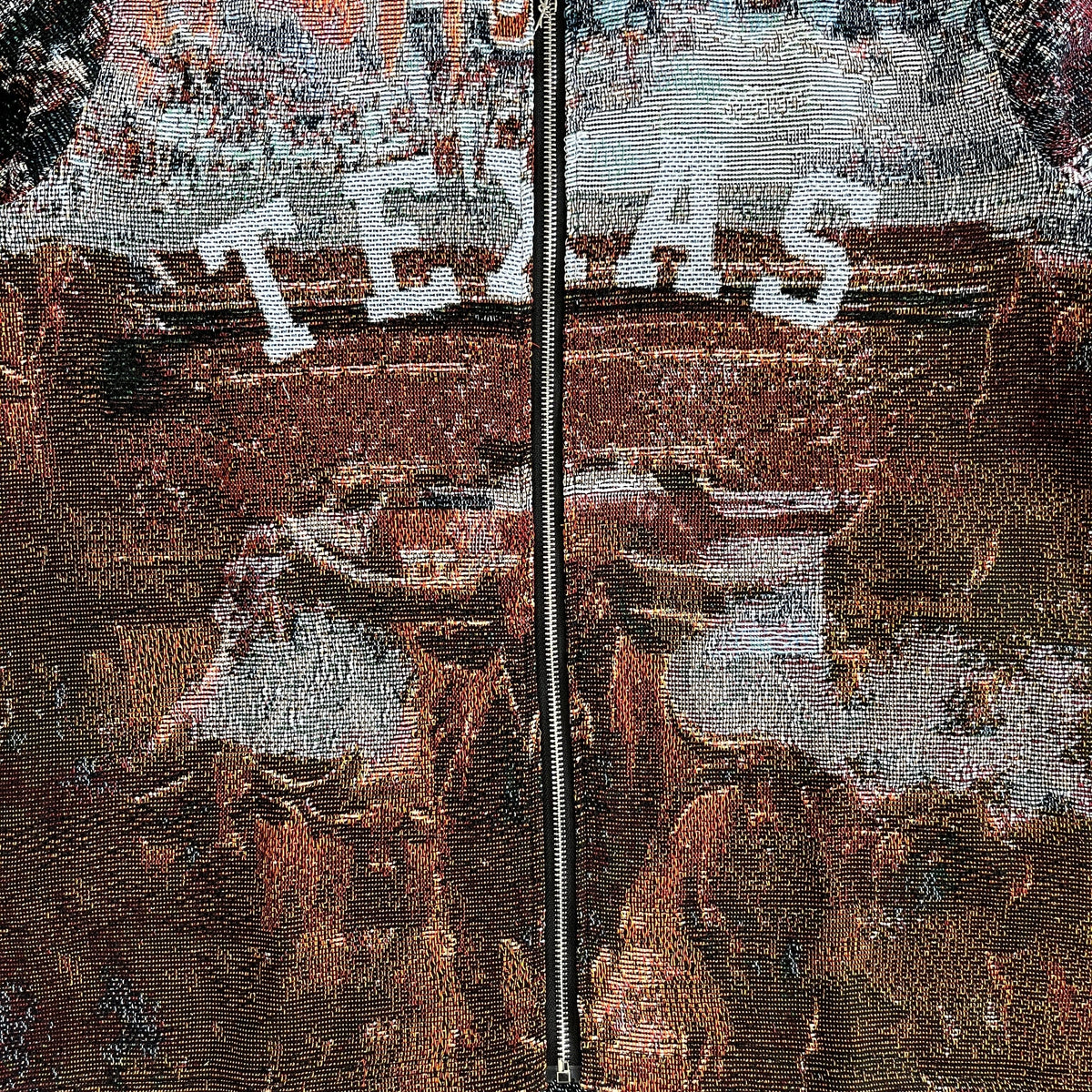 RDMCLOTHINGART tapestry hoodie TEXAS TAPESTRY JACKET