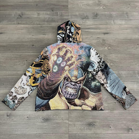 RDMCLOTHINGART tapestry hoodie THANOS TAPESTRY HOODIE