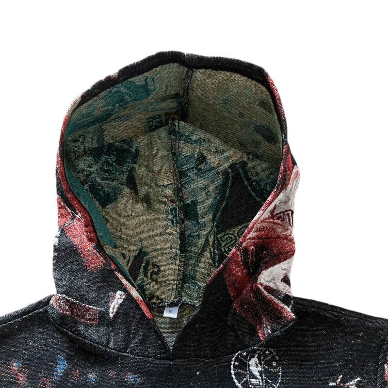 RDMCLOTHINGART tapestry hoodie THREE COLLECTION TAPESTRY