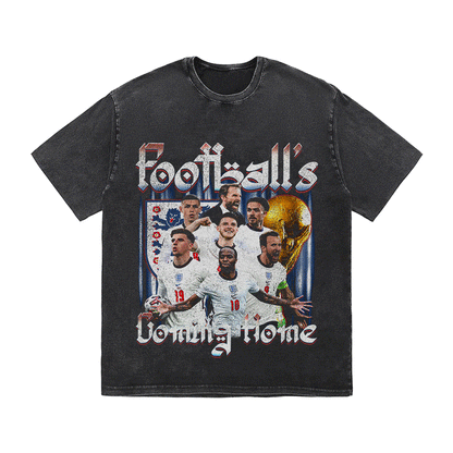 RDMCLOTHINGART tapestry hoodie THREE LIONS HEAVY WEIGHT COTTON TEE-8984
