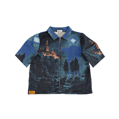 RDMCLOTHINGART tapestry hoodie THREE WISE MEN TAPESTRY TEE