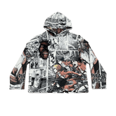 RDMCLOTHINGART tapestry hoodie TITAN TAPESTRY HOODIE