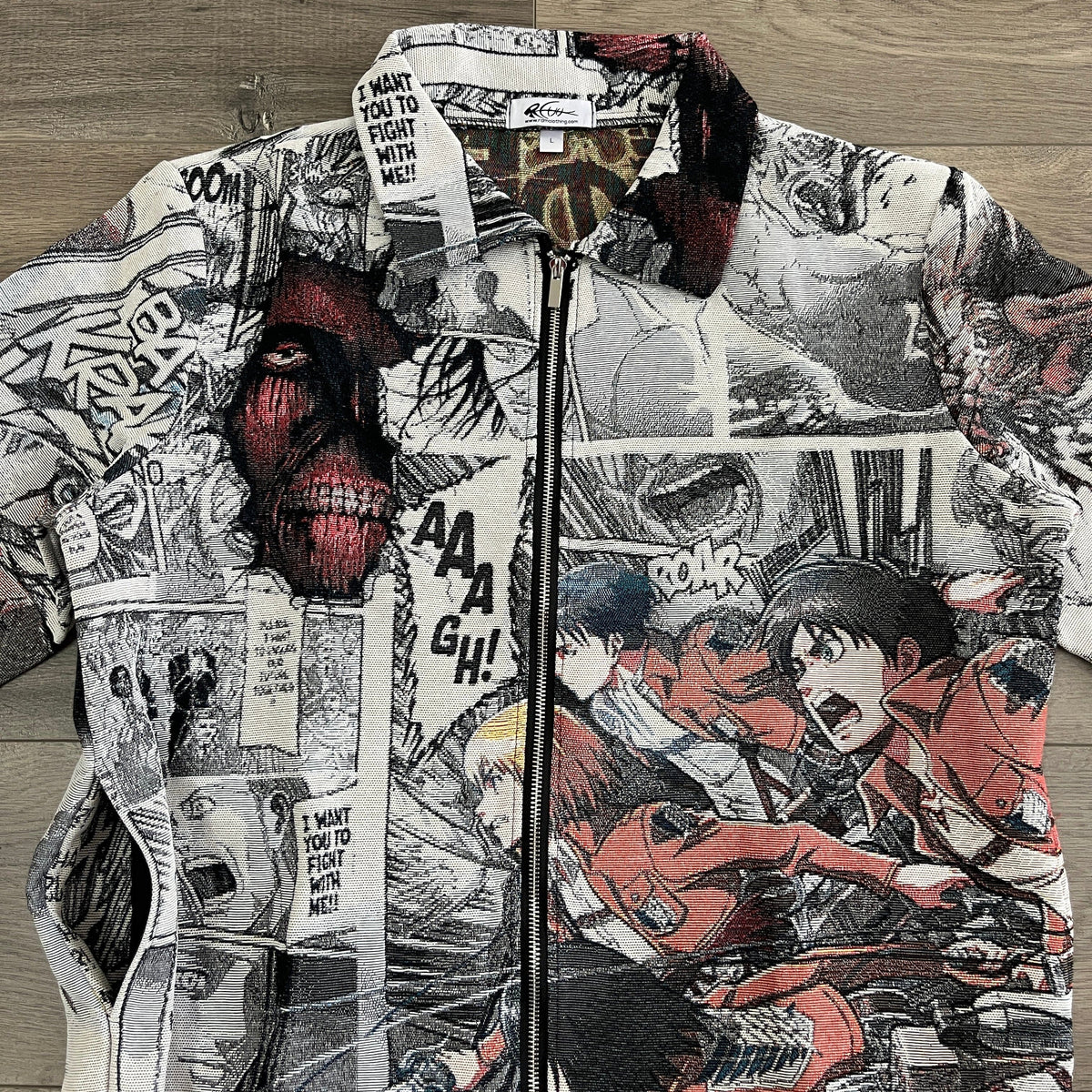 RDMCLOTHINGART tapestry hoodie TITAN TAPESTRY JACKET