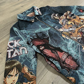 RDMCLOTHINGART tapestry hoodie TITAN V2 TAPESTRY JACKET