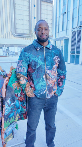 RDMCLOTHINGART tapestry hoodie TITAN V2 TAPESTRY JACKET