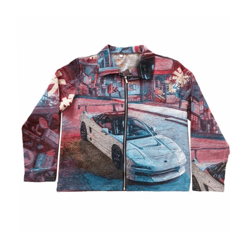 RDMCLOTHINGART tapestry hoodie TOKYO DRIFT TAPESTRY