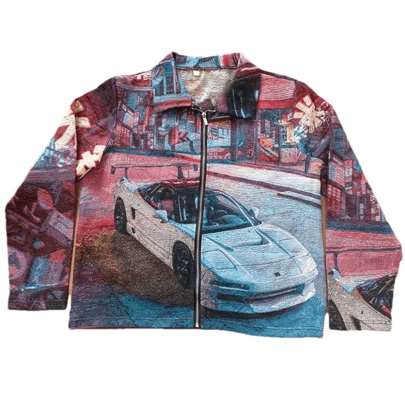 RDMCLOTHINGART tapestry hoodie TOKYO DRIFT TAPESTRY