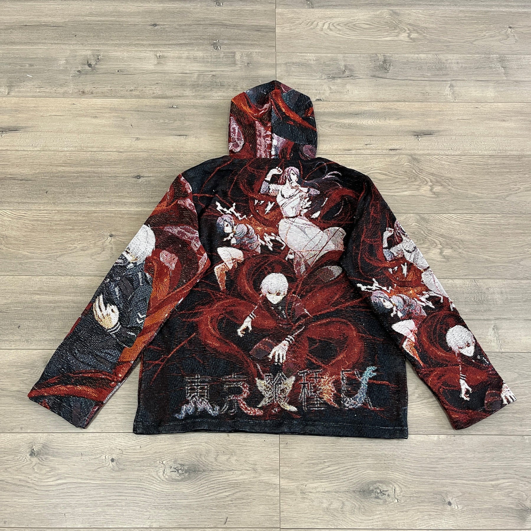 RDMCLOTHINGART tapestry hoodie TOKYO GHOUL TAPESTRY HOODIE