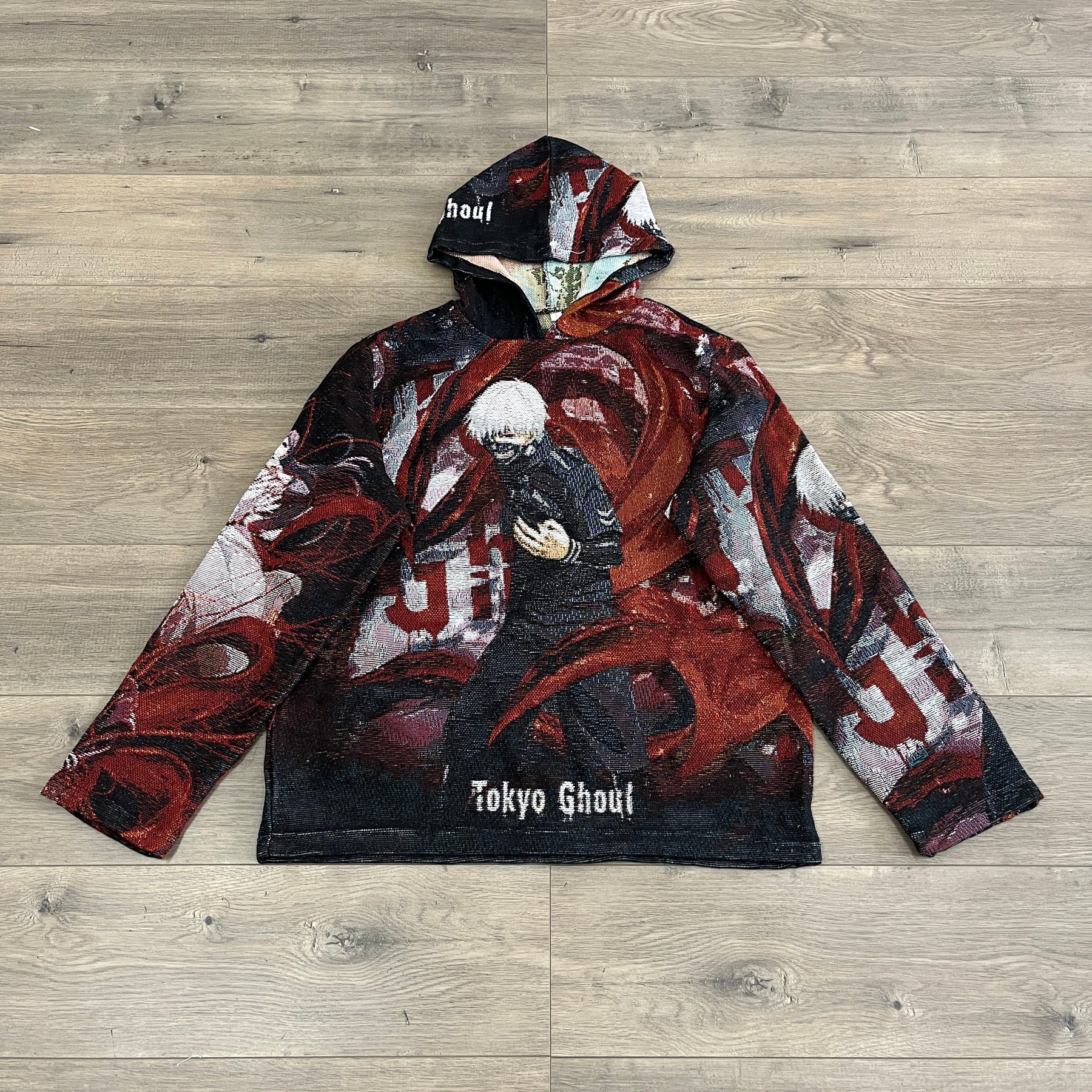 RDMCLOTHINGART tapestry hoodie TOKYO GHOUL TAPESTRY HOODIE