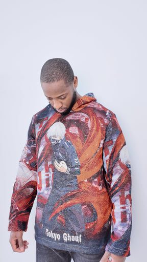 RDMCLOTHINGART tapestry hoodie TOKYO GHOUL TAPESTRY HOODIE