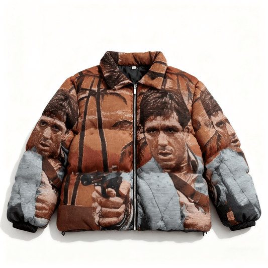 TONY MONTANA TAPESTRY COAT