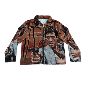 RDMCLOTHINGART tapestry hoodie TONY MONTANA TAPESTRY JACKET