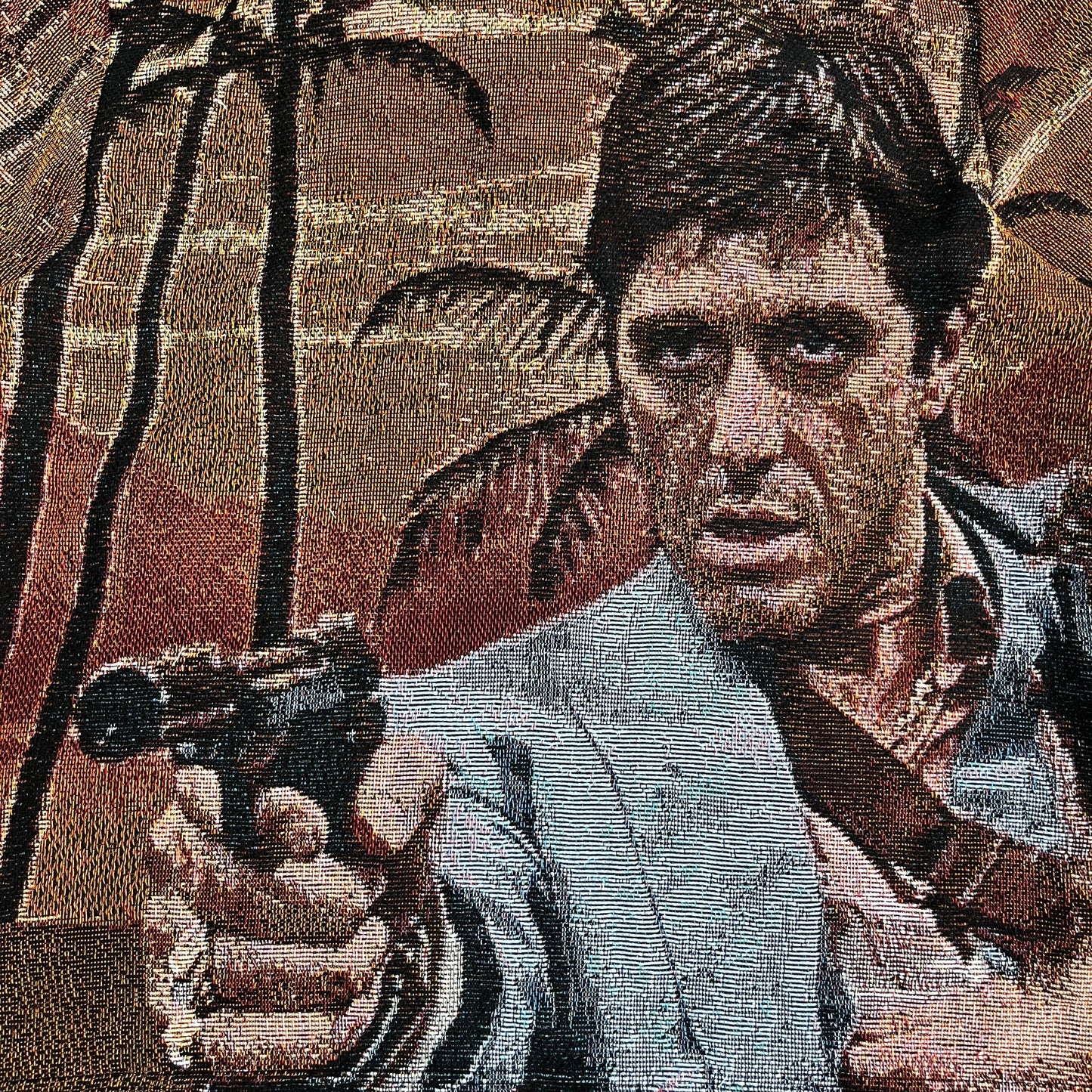 RDMCLOTHINGART tapestry hoodie TONY MONTANA TAPESTRY TEE