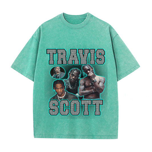 TRAVIS SCOTT HEAVY WEIGHT COTTON TEE-9140