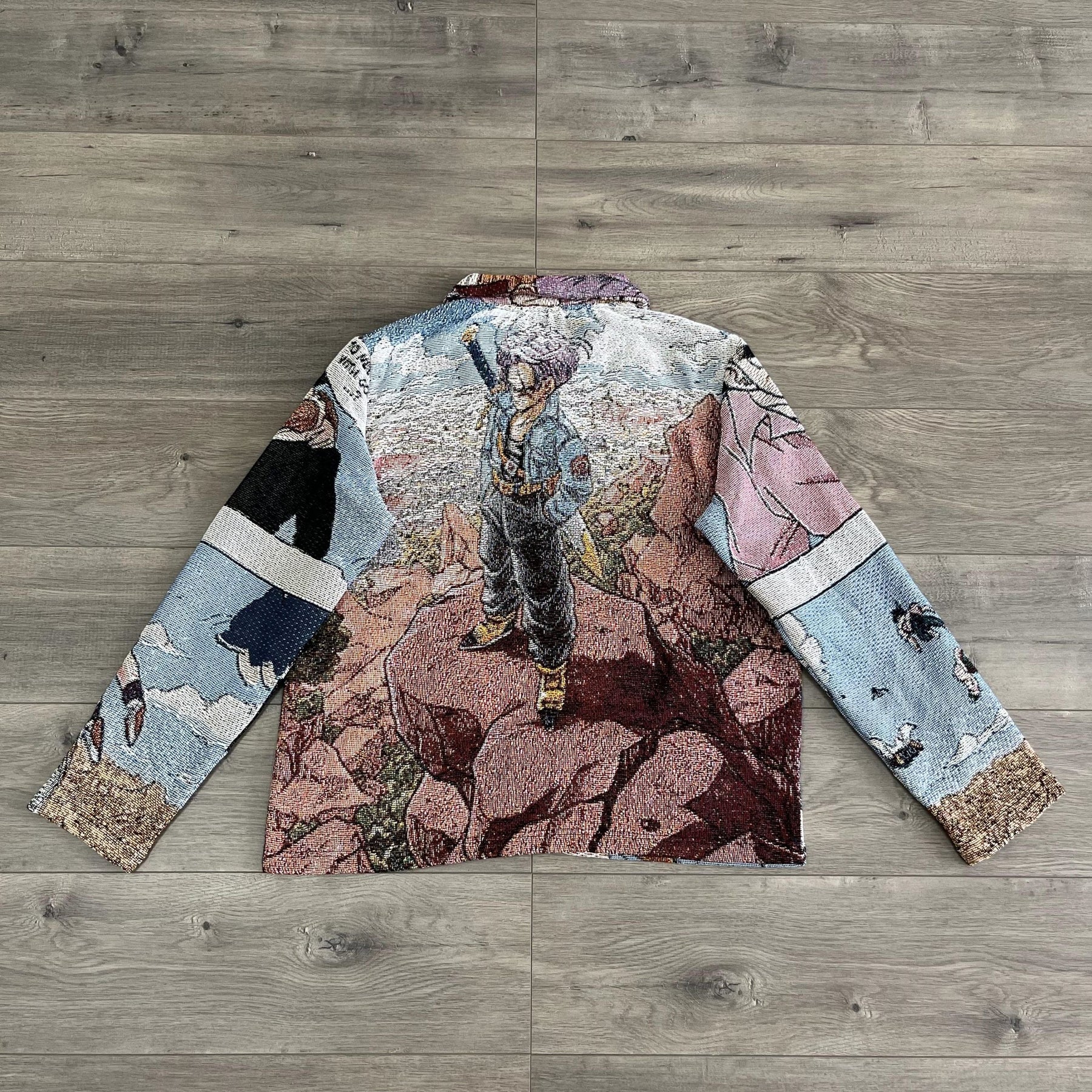 RDMCLOTHINGART tapestry hoodie TRUNKS TAPESTRY JACKET