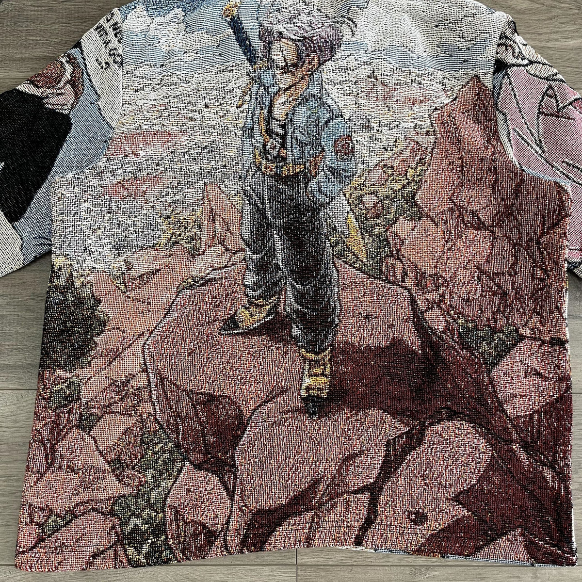 RDMCLOTHINGART tapestry hoodie TRUNKS TAPESTRY TEE