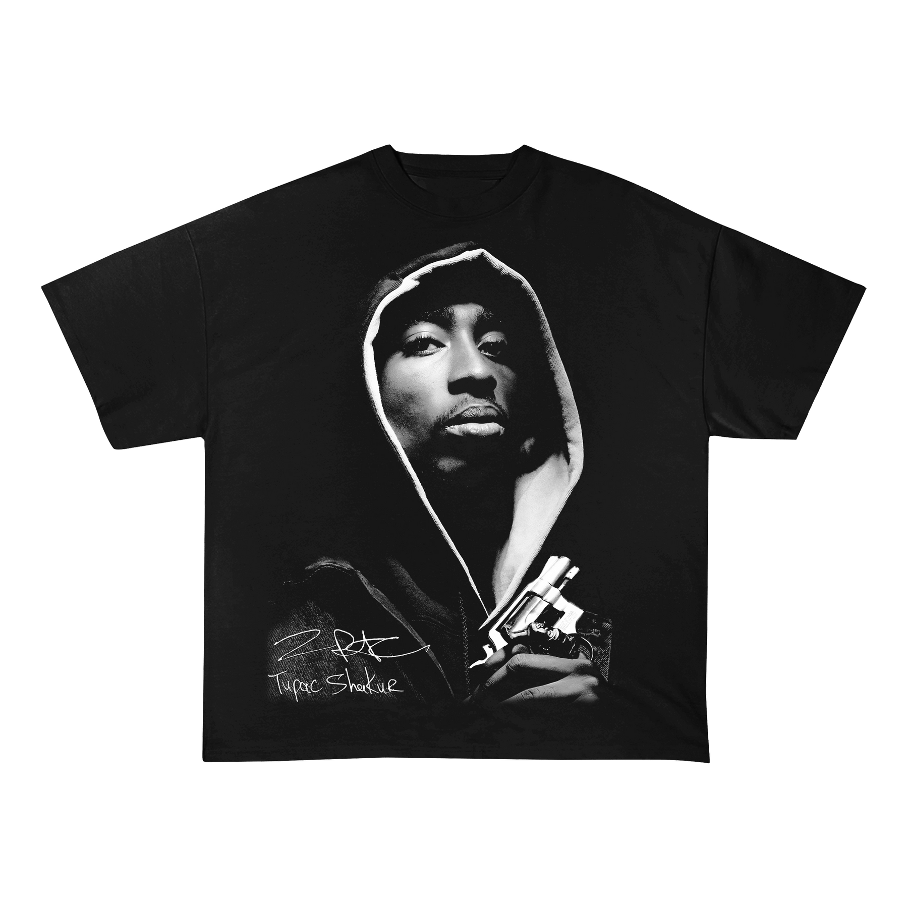 RDMCLOTHINGART tapestry hoodie TUPAC WEIGHT COTTON TEE-8032