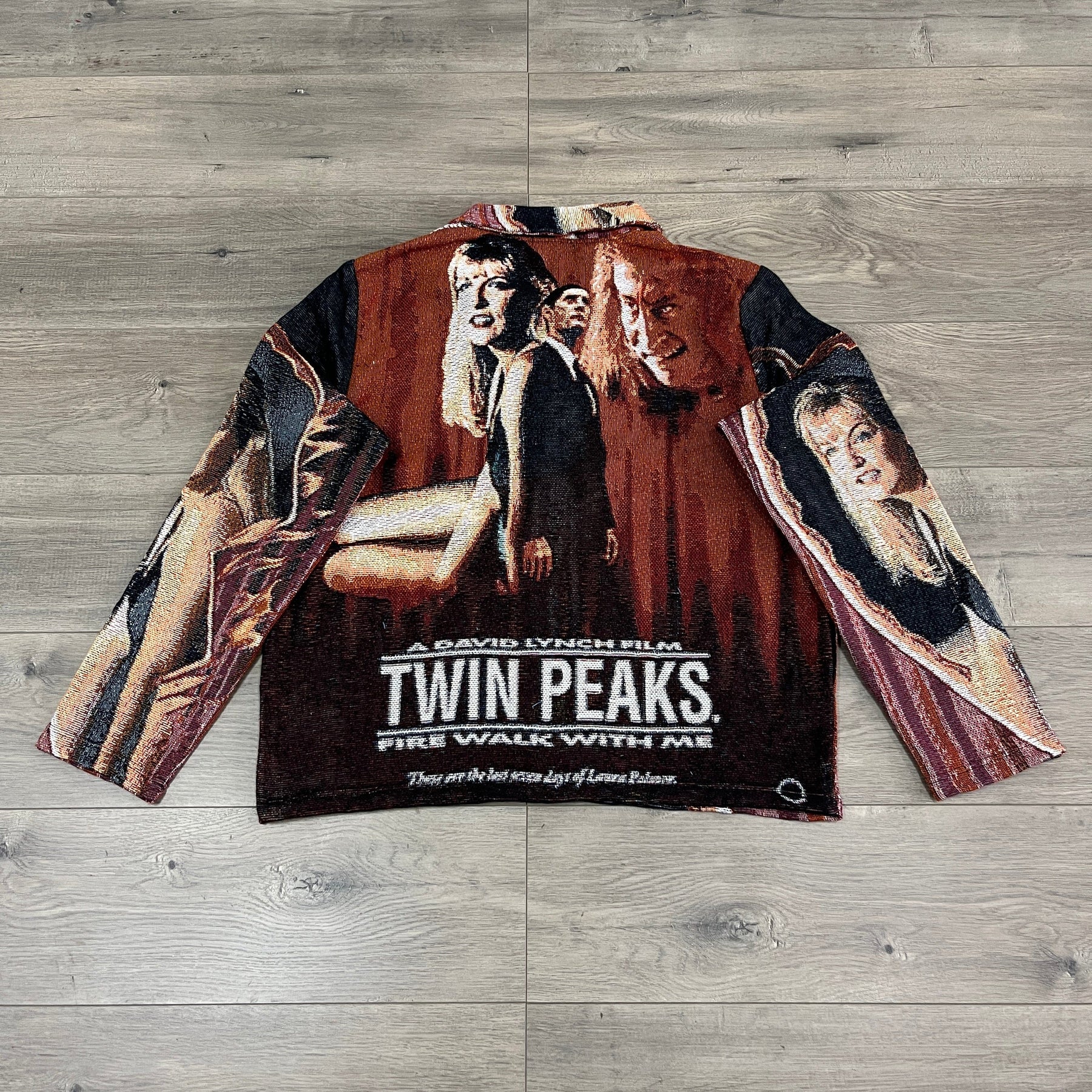 RDMCLOTHINGART tapestry hoodie TWIN PEAKS TAPESTRY JACKET