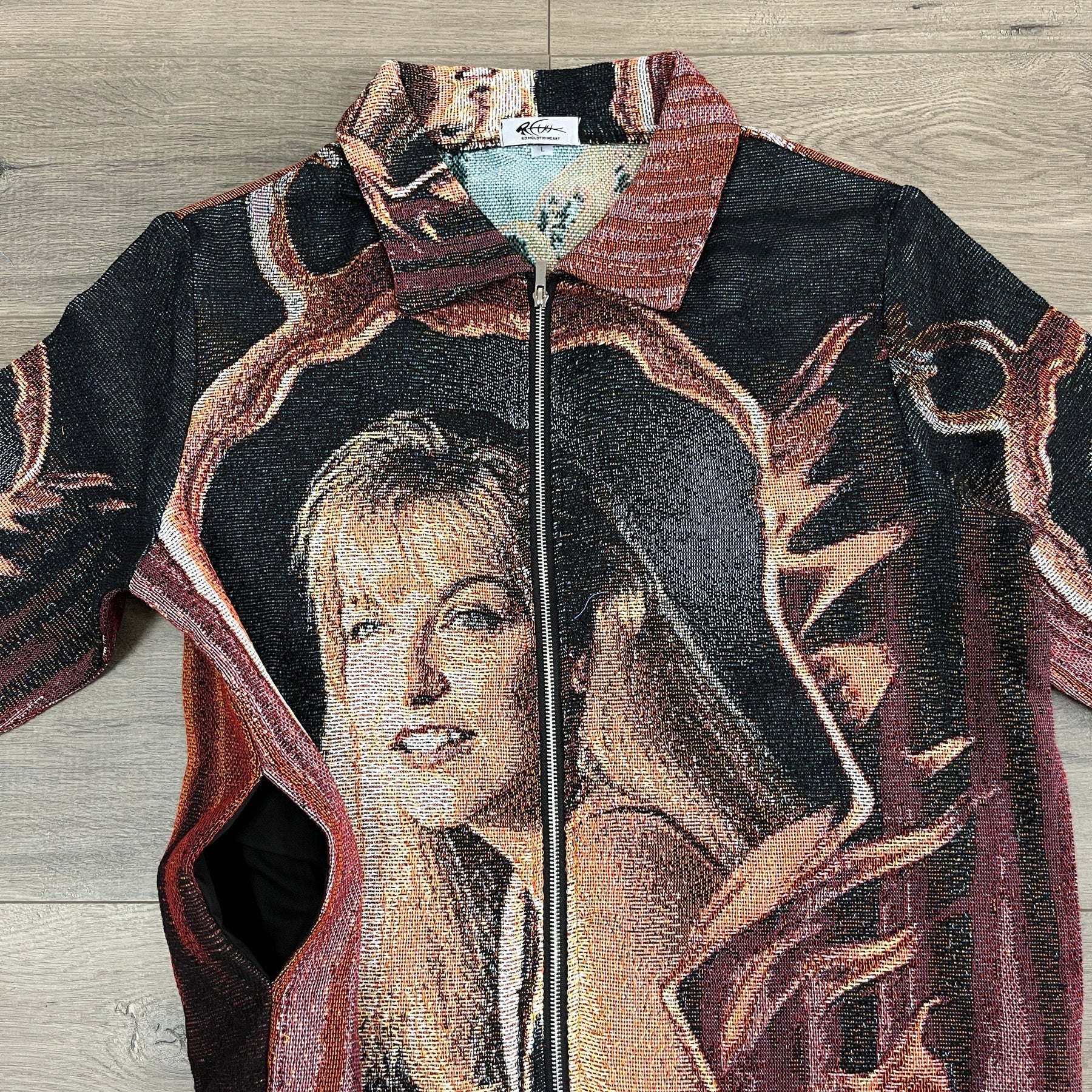 RDMCLOTHINGART tapestry hoodie TWIN PEAKS TAPESTRY JACKET