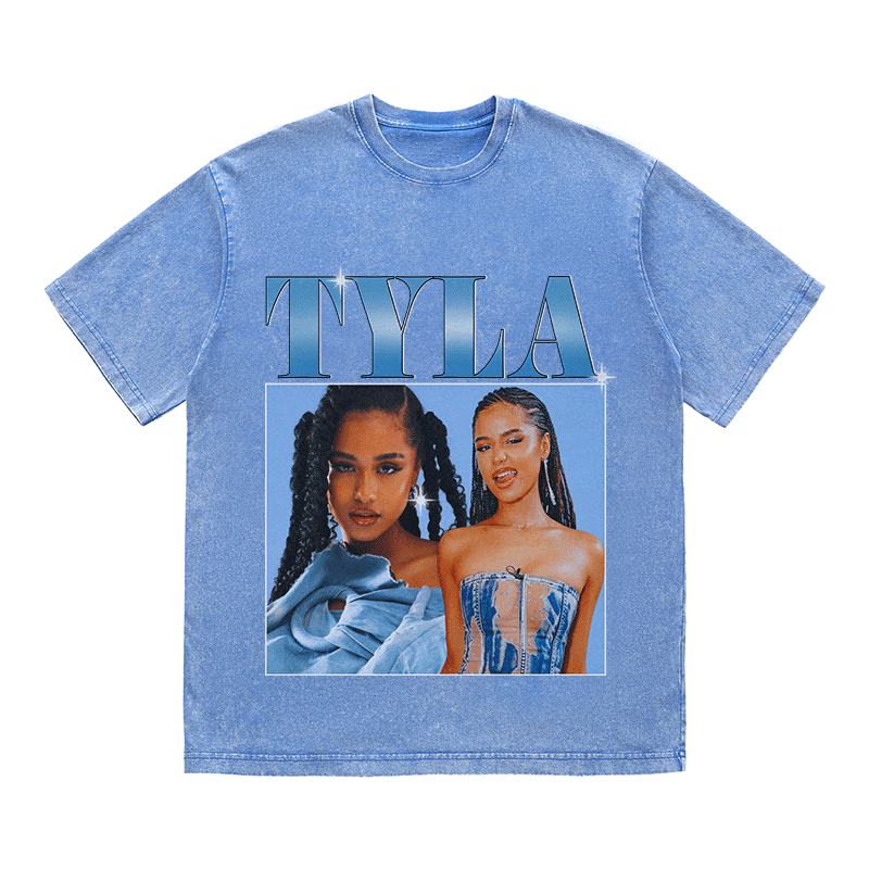 RDMCLOTHINGART tapestry hoodie TYLA HEAVY WEIGHT COTTON TEE-8871