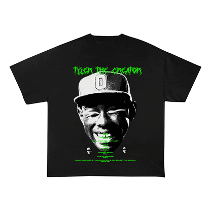 RDMCLOTHINGART tapestry hoodie TYLER THE CREATOR HEAVY WEIGHT COTTON TEE-8895