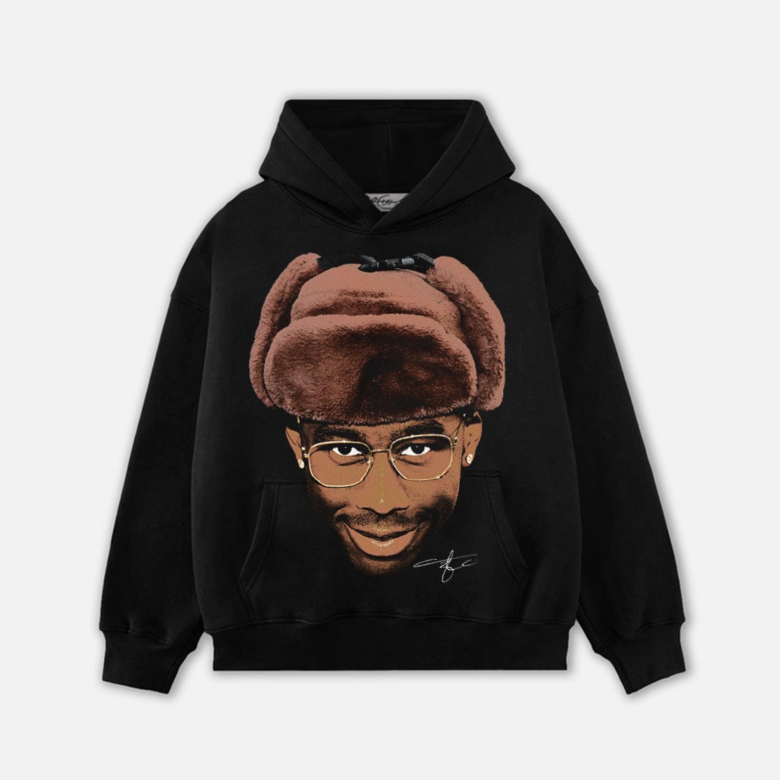 RDMCLOTHINGART tapestry hoodie TYLERTHECREATOR HEAD HOODIE-1097