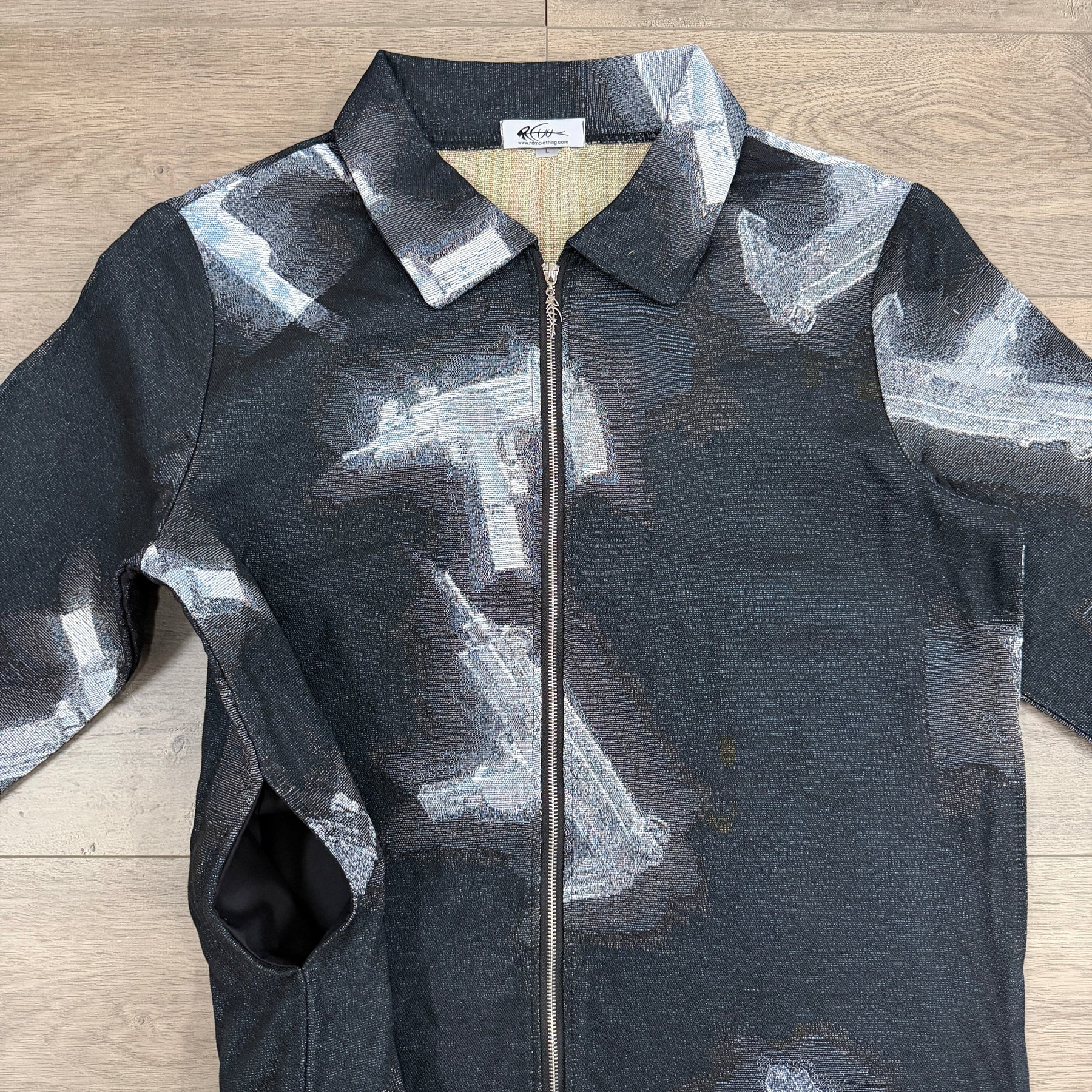 RDMCLOTHINGART tapestry hoodie UZI TAPESTRY TEE-6807