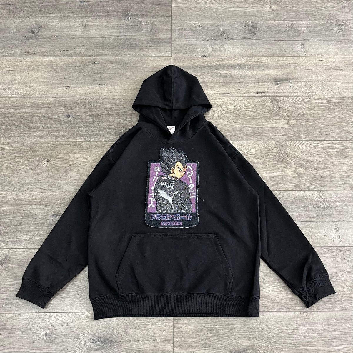 RDMCLOTHINGART tapestry hoodie VEGETA TAPESTRY PATCH HOODIE-9071