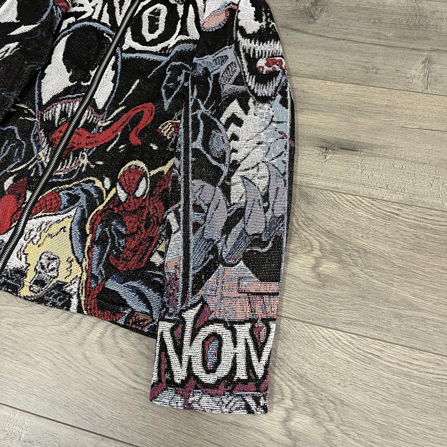 RDMCLOTHINGART tapestry hoodie VENOM JACKET