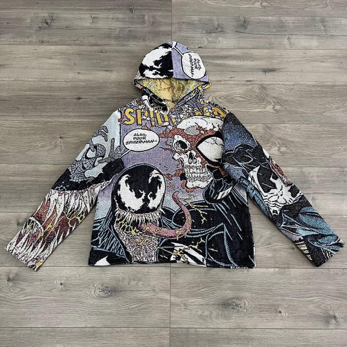 RDMCLOTHINGART tapestry hoodie VENOM V2 TAPESTRY HOODIE