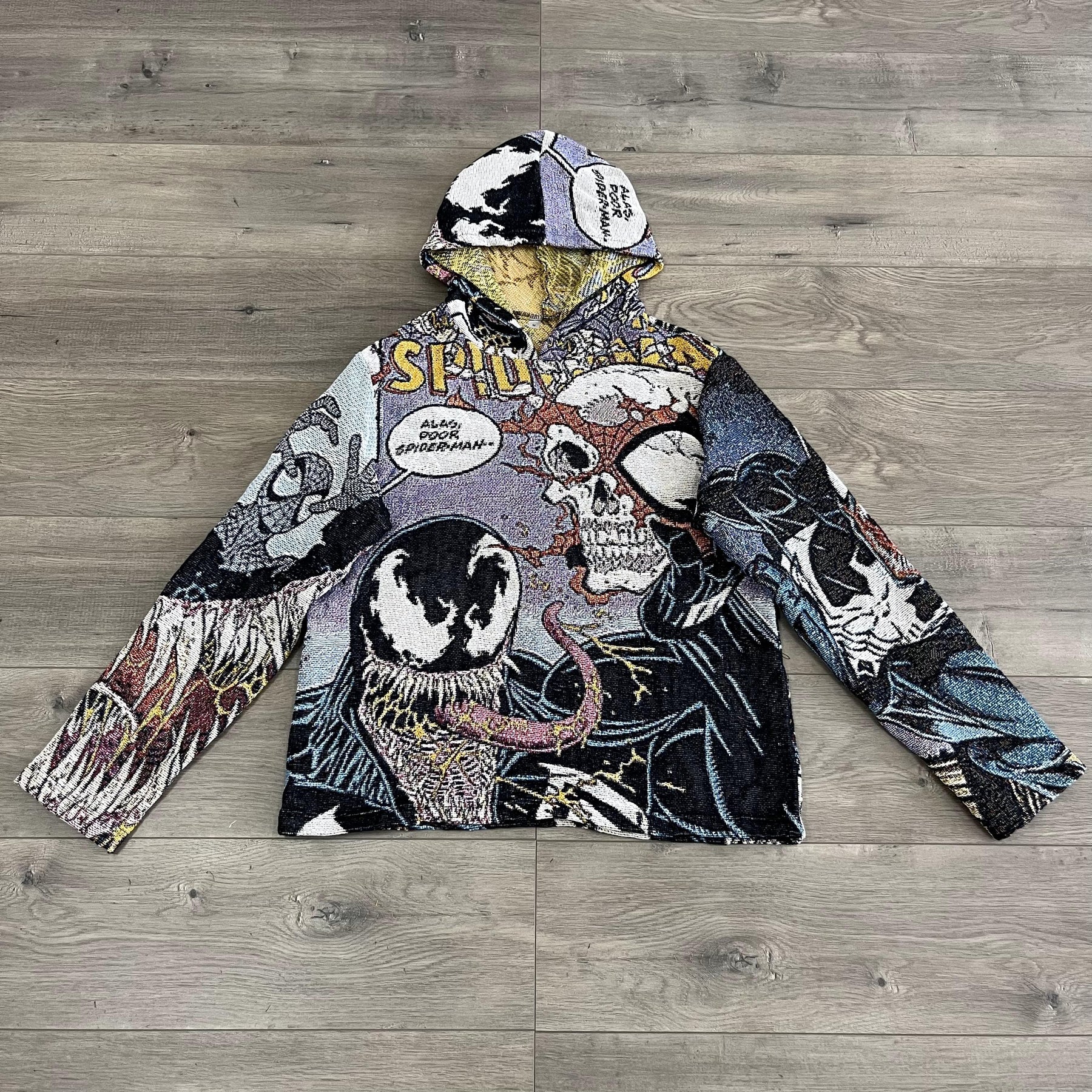 RDMCLOTHINGART tapestry hoodie VENOM V2 TAPESTRY HOODIE