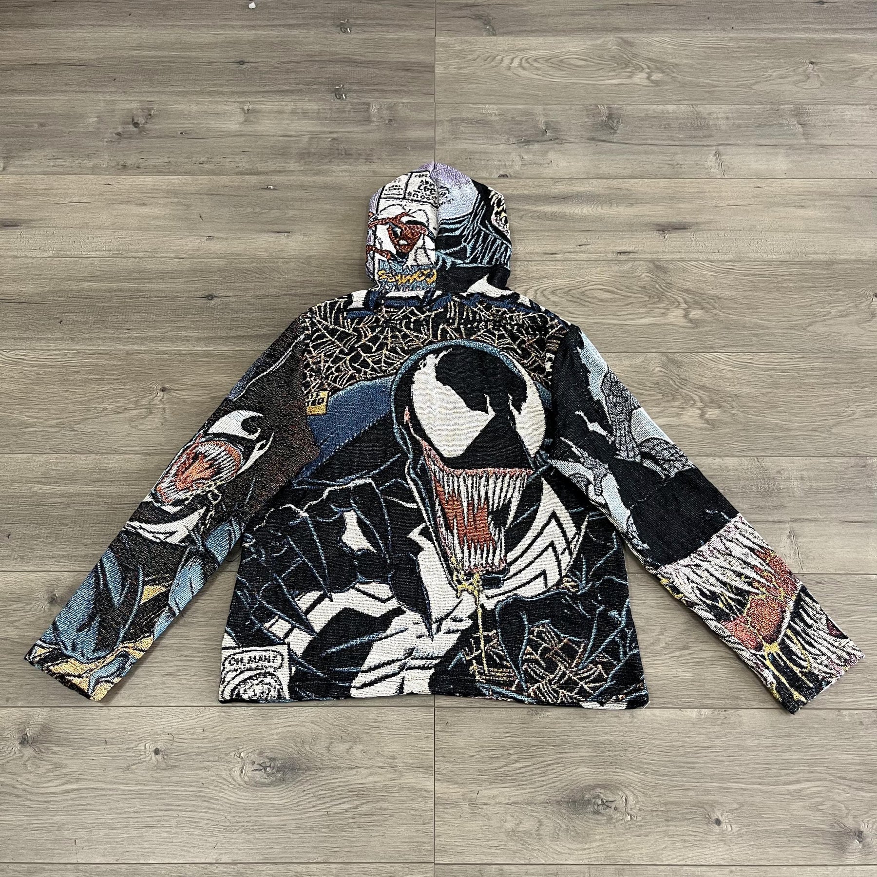 RDMCLOTHINGART tapestry hoodie VENOM V2 TAPESTRY HOODIE