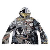 RDMCLOTHINGART tapestry hoodie VENOM V2 TAPESTRY HOODIE