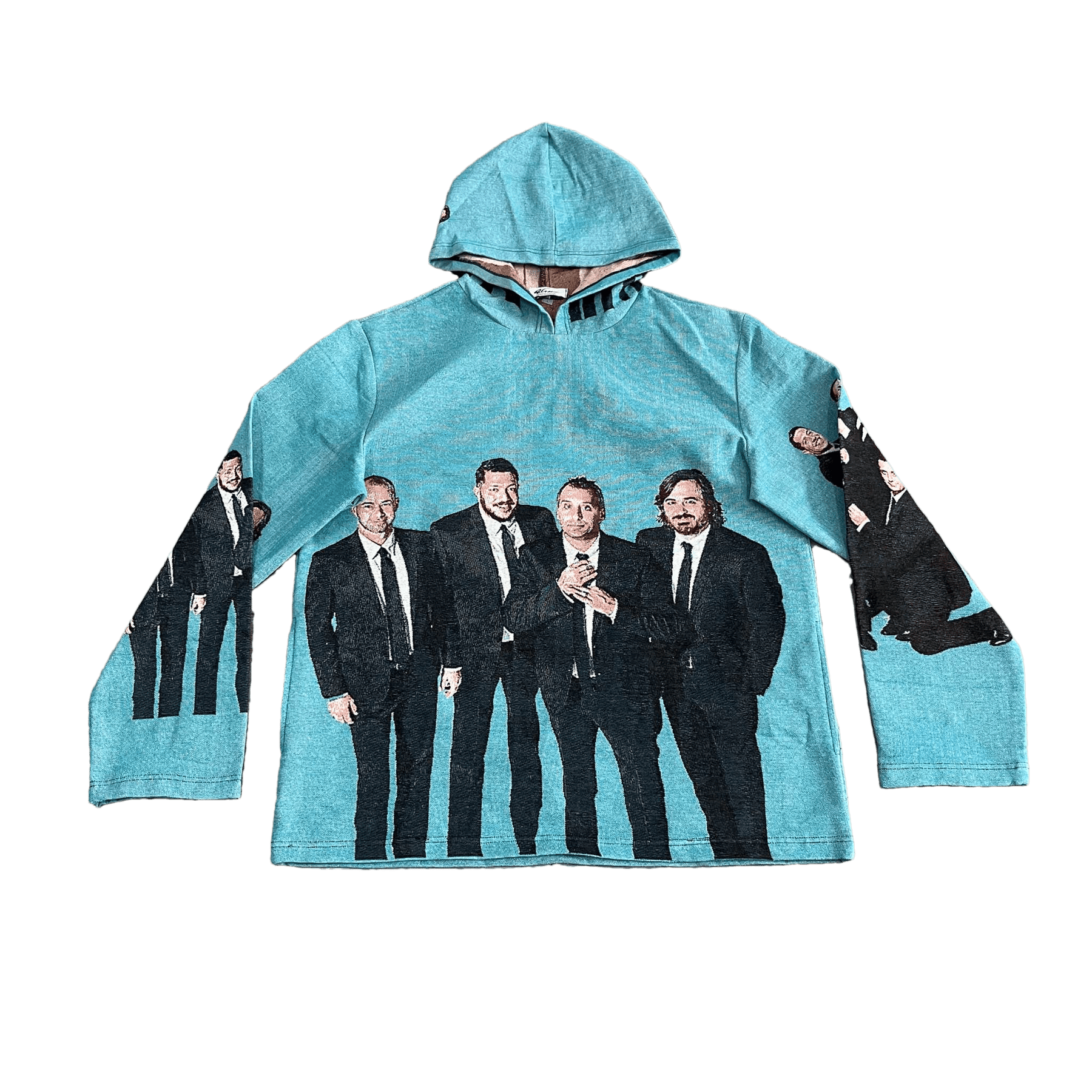 RDMCLOTHINGART tapestry hoodie WEEZER TAPESTRY HOODIE